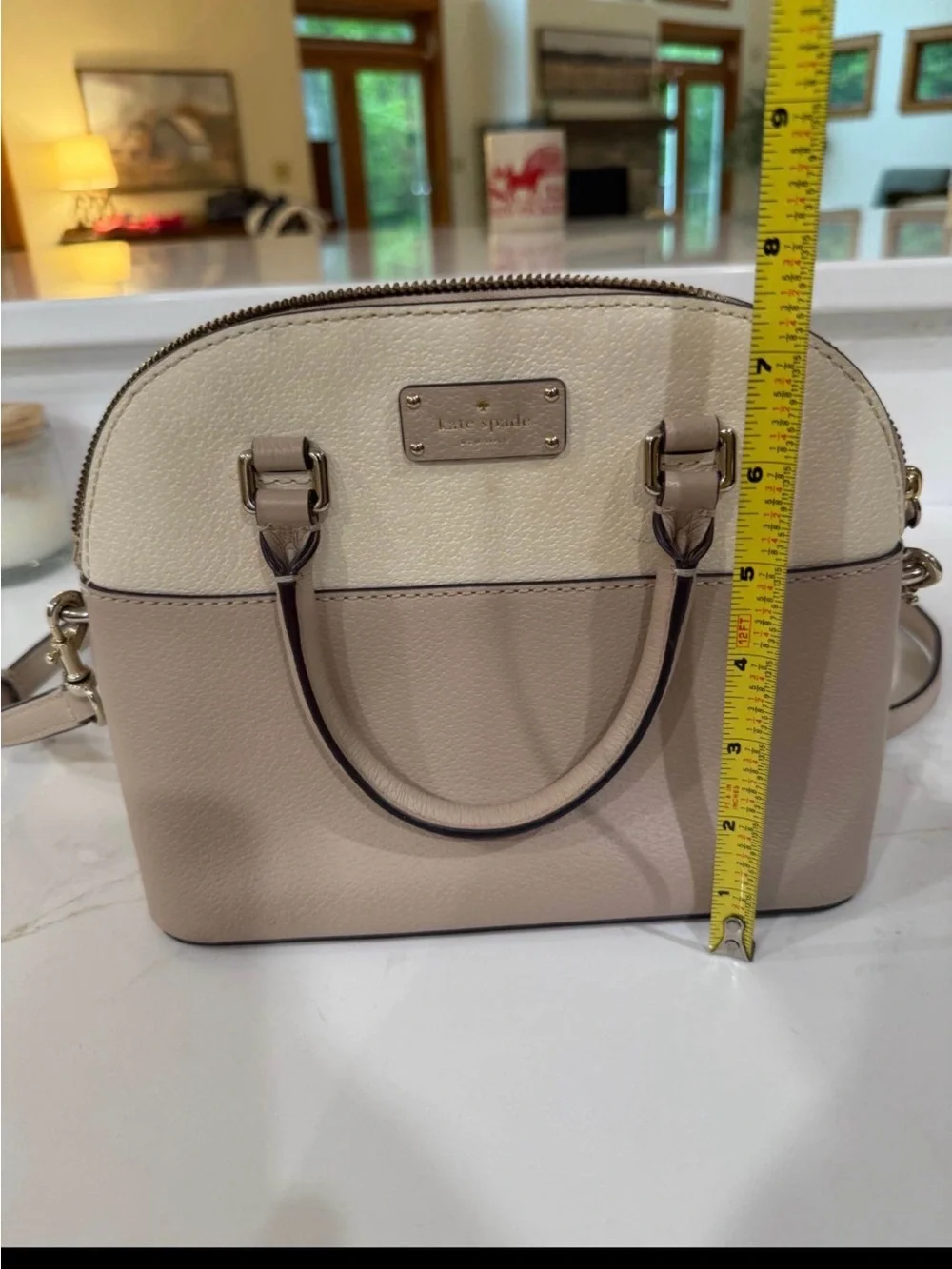 Kate spade New York Grove Street Carli leather satchel